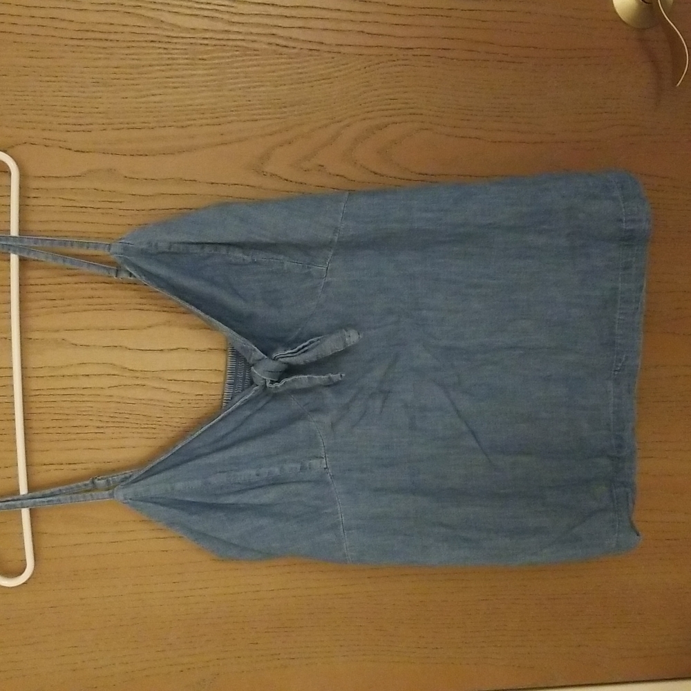 Denim tank top